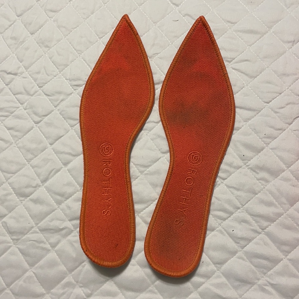 Rothy’s Red Points Size 10.5 / Eu 41.5 - image 8